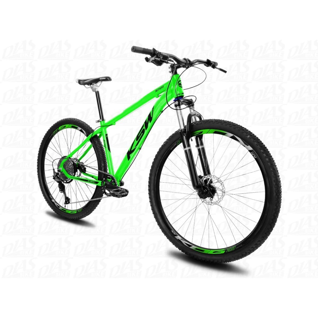 Bicicleta Aro 29 KSW XLT100 12 Velocidades Com Transmissão