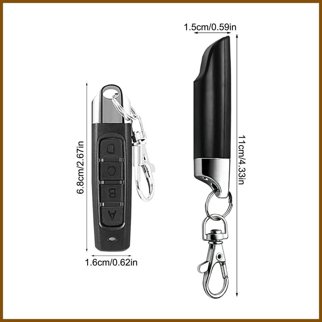 Abridor Remoto De Portas De Garagem 433 Mhz Copy Remote Control Com ...