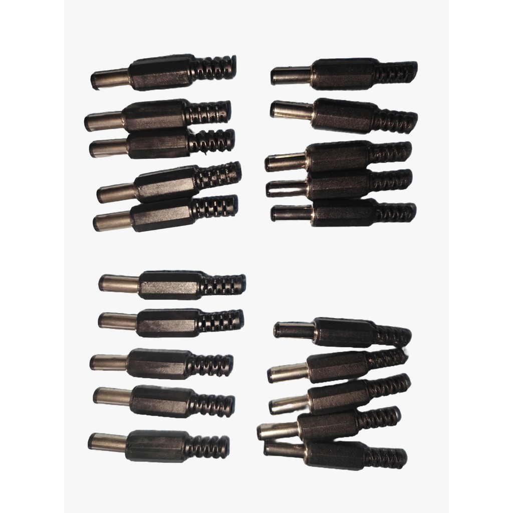 KIT 50 UNIDADES Conector Modelo Jack P4 Macho | Shopee Brasil