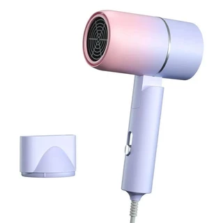 Secador De Cabelo Dobrável MIni 220V-240V 750W Com Bolsa De Transporte Ar Quente Anion Hair Care for Home Travel Dryer