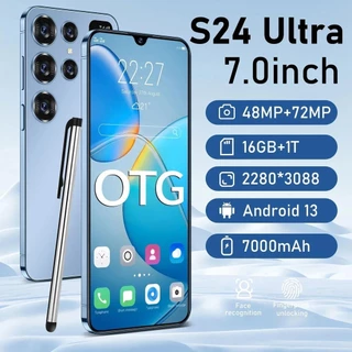 S24 Ultra Desbloqueado Smartphone 5G NFC Android 13 16GB 1TB 7-Polegadas Celular Original