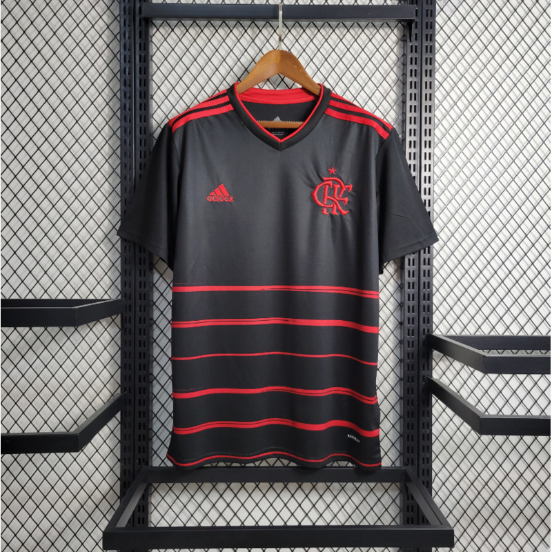20/21 2 Camiseta De Futebol De Jersey Preto