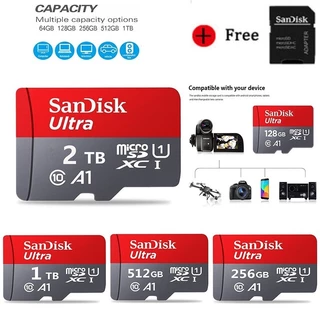 Classe 10 A1 SDXC UHS-I TF 2TB 1TB 512GB 128GB 256GB Micro SD 150MB/s