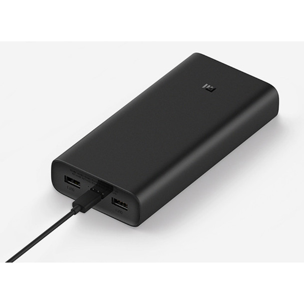 Carregador Portátil 20.000mah Xiaomi 50w Ultra Rápido Laptop Cor Preto