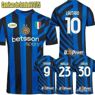 Camisa 24/25 Inter Milan Camisas De Futebol Home Version Fan Jersey 2024 2025.