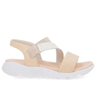 Sandália Usaflex Calce Fácil Couro Fascite AM0803 em Oferta na Shopee