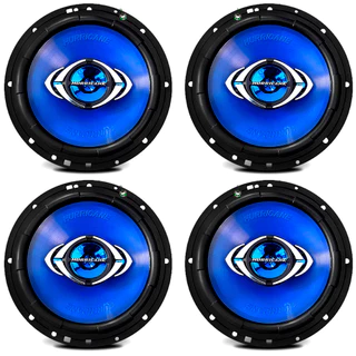 Kit 4 Alto Falantes 6 Polegadas 130w 4 Ohms CM6 Hurricane