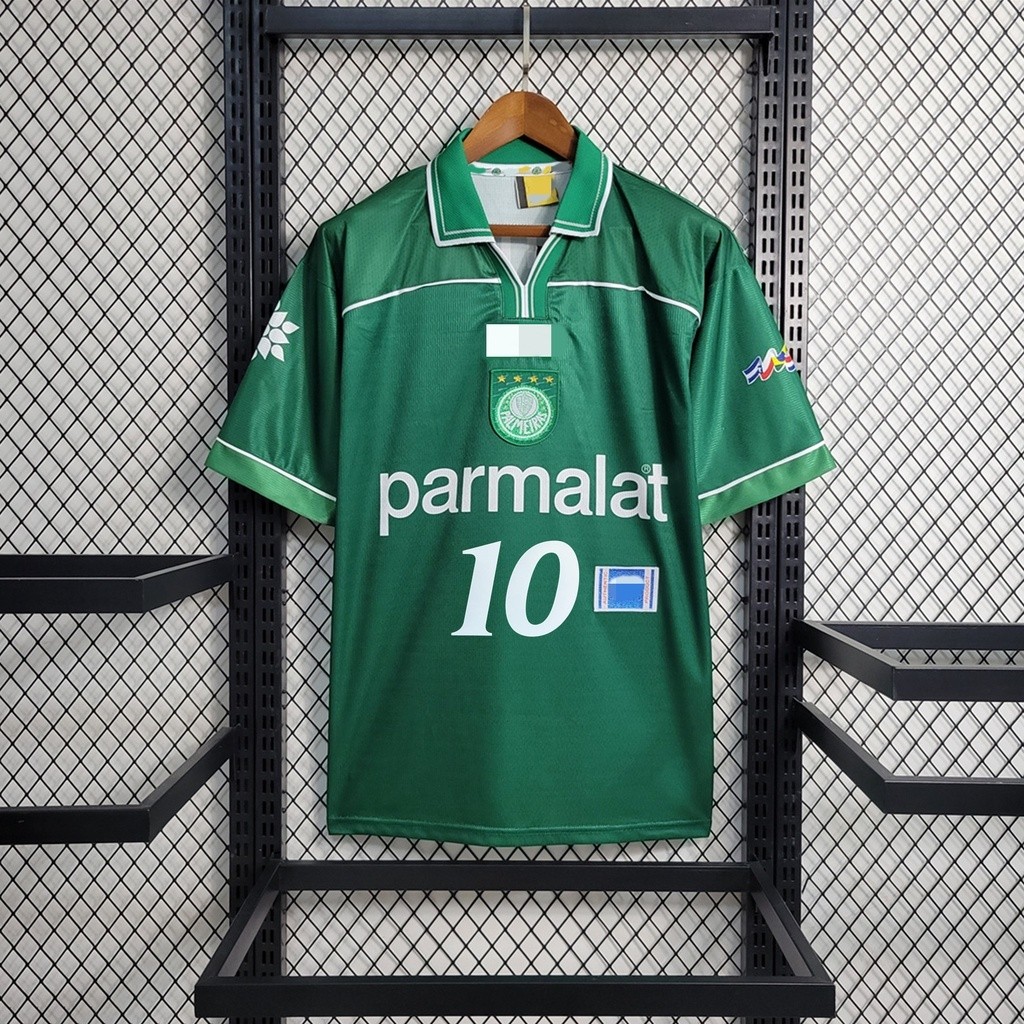 Camisa Retro 1999-Temporada Palmeiras Camisa POLO Verde Casa GBZJ