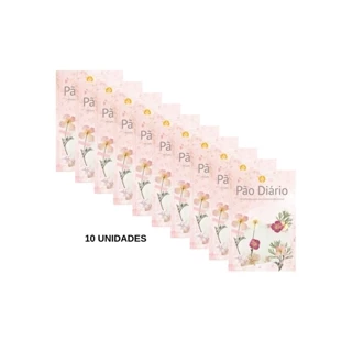 Kit 10 Livros Pão Diário | 90 reflexões para seu momento devocional | Capa Feminina | Publicações Pão Diário em Oferta na Shopee