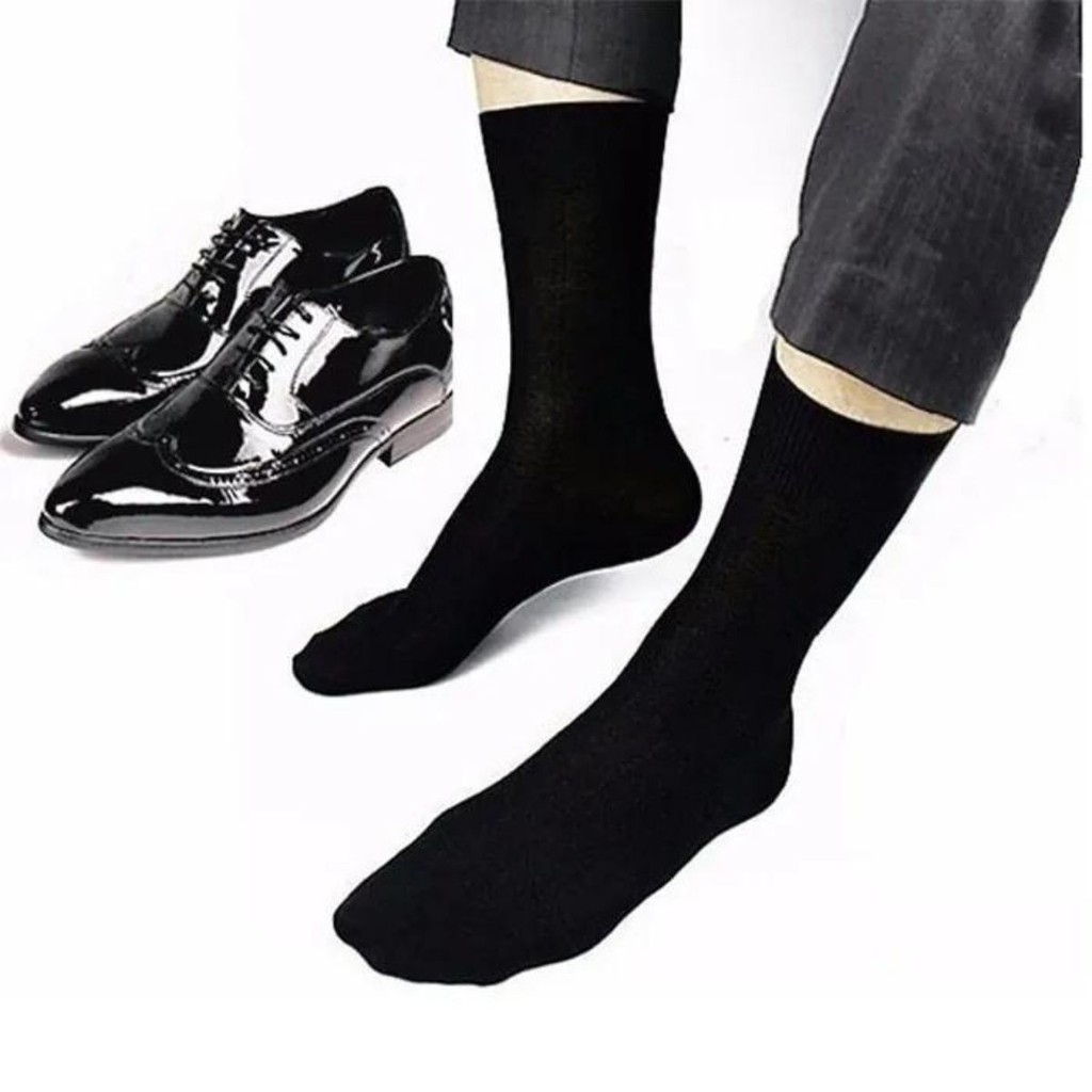 MEIAS SOCIAL KIT 12 PARES PACOTE COR PRETO | Shopee Brasil