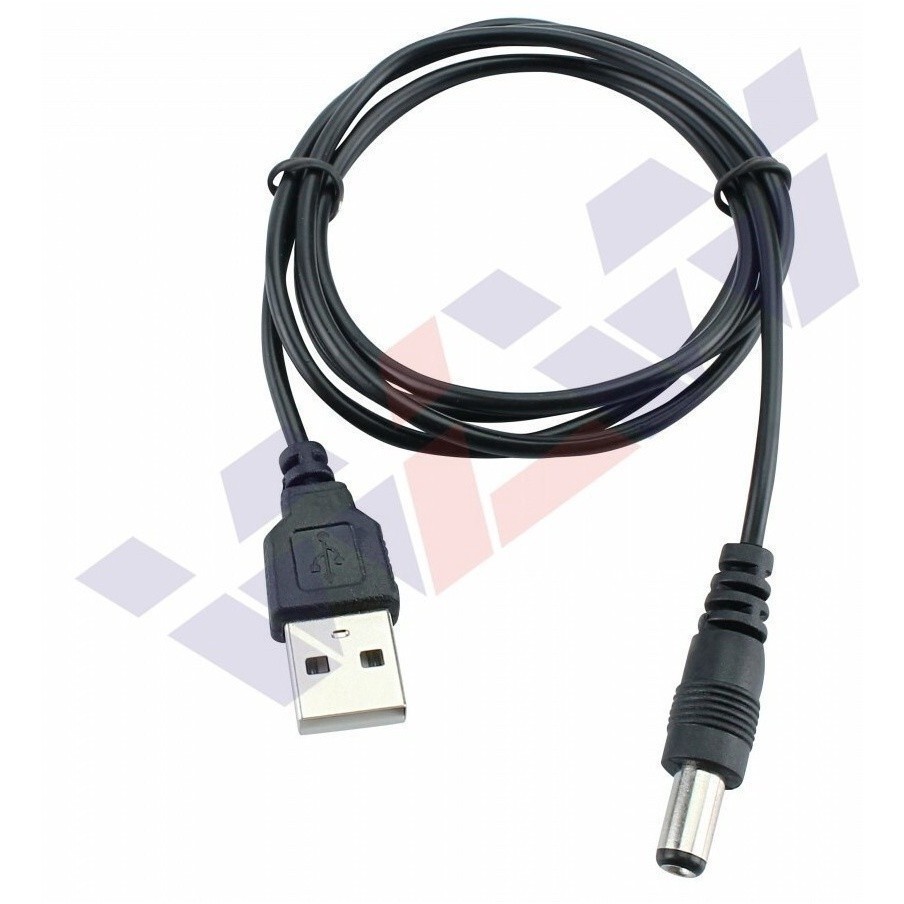 Cabo De Forca Usb P/ Tablet Macho X 5,5mm P4 Dc Power