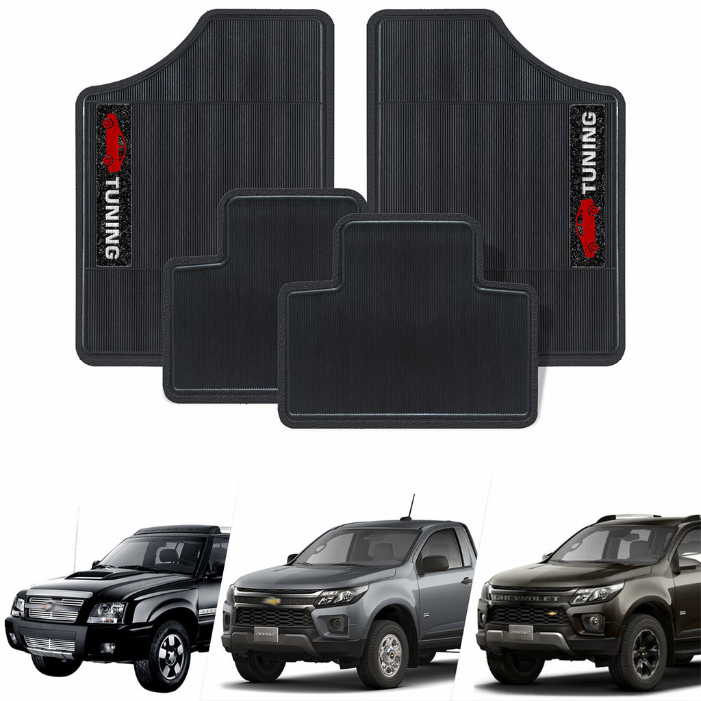 Tapete Personalizado para o GM S10 04 Peças