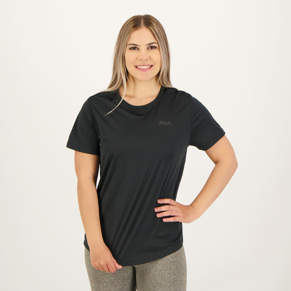 Camiseta fila negra hotsell