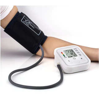 Medidor de pressão arterial digital braço aparelho de pressao arterialprofissional  manômetro portátil tensiômetro Press em Oferta na Shopee