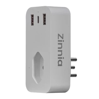 Tomada Smart Zinnia, USB/Type-C, Branco, ZNS-TUT-WH01 em Oferta na Shopee