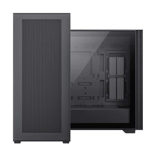 Gabinete Gamemax Mid Tower E-atx Vidro Quest Preto 3 Fans