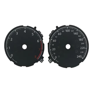 Acetato Translucido Painel De Instrumentos Vw Gol G7 5u0920845