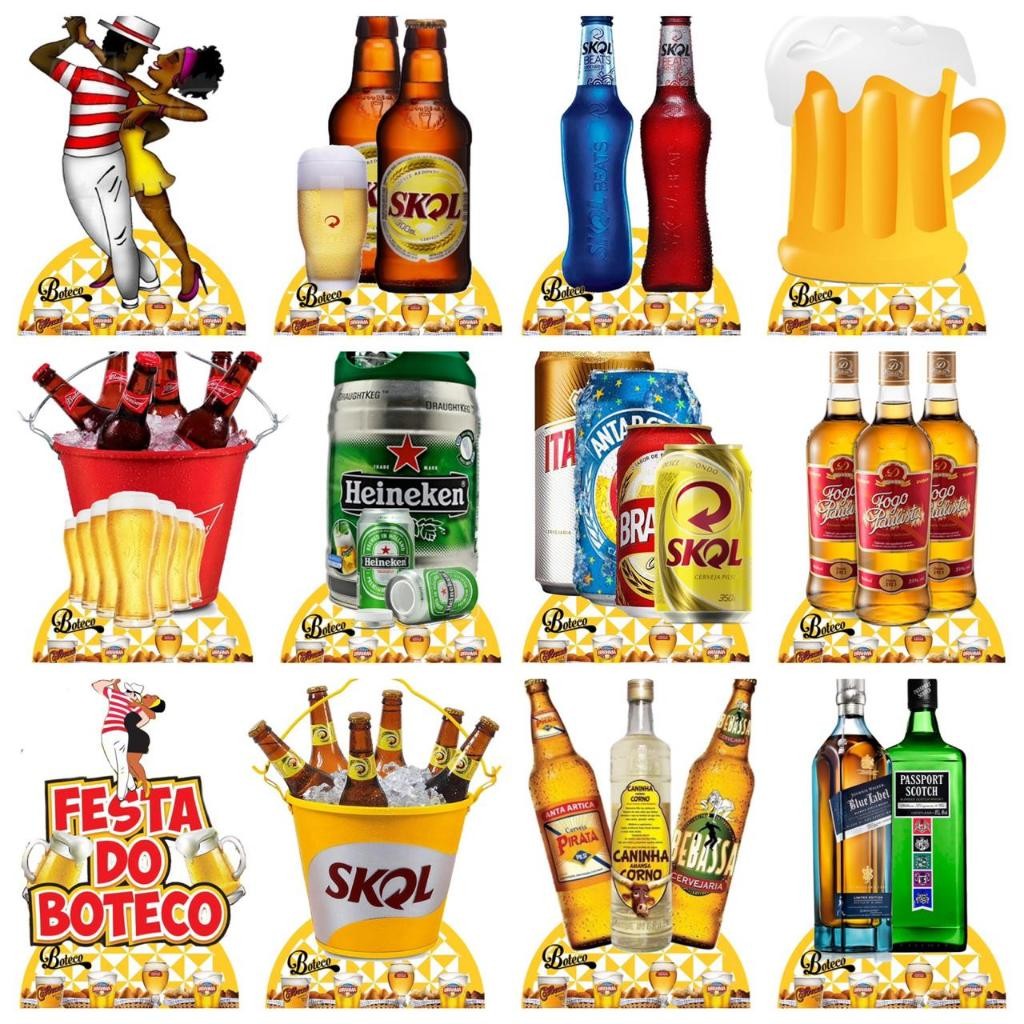boteco display de festa 20cm MDF | Shopee Brasil