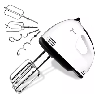 Batedeira De Mão Elétrica Bolo Chantilly 7 Velocidades 260W Batedeira Massa Bolo Ovos 220V