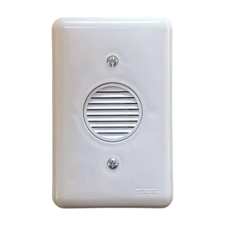 Campainha de Embutir 4X2 Pexcel Branca Cigarra Bivolt