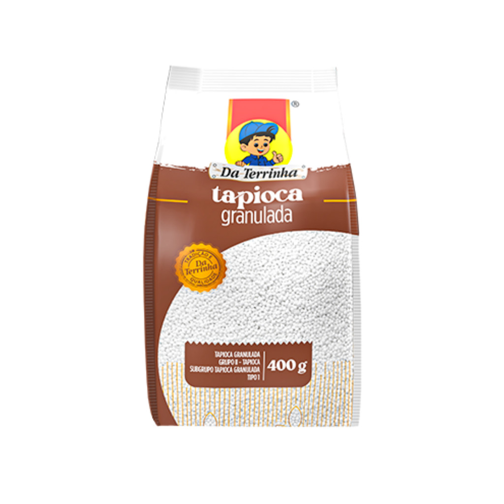 TAPIOCA DA TERRINHA GRANULADA 400 G | Shopee Brasil