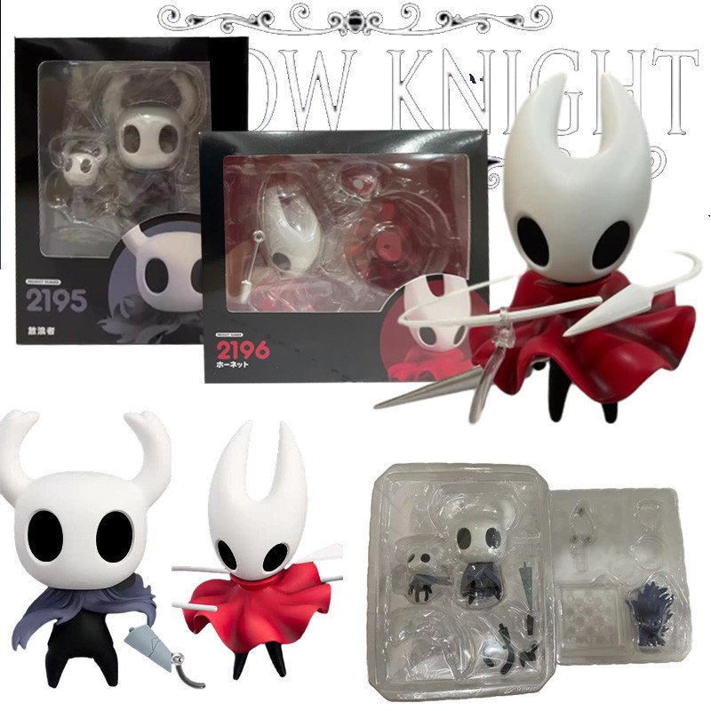 Figura Magnetica Hollow Silksong Hornet-chan 9 Cm | Magnete Da Frigorifero E Statuetta Da Collezione Per Scrivania