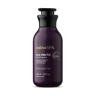 Loção Nutritiva Hidratante Nativa Spa Uva Merlot 400ml em Oferta na Shopee