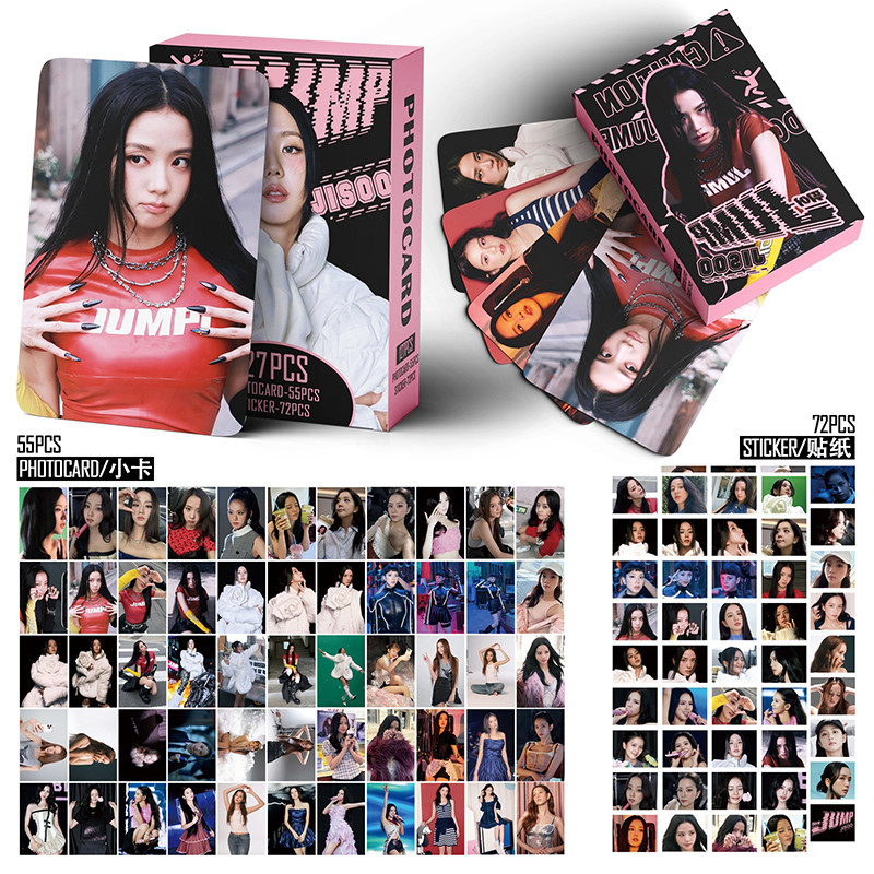 127 Pçs/Caixa BLACKPINK Photocard DEADLINE JUMP Álbum JENNIE ROSE