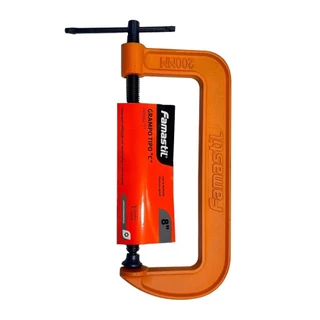 Grampo Famastil Tipo C 8P para Carpinteiro em Oferta na Shopee
