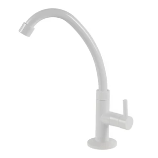 Torneira de Cozinha Higo Mesa - ABS 2191 W60 1/4 Volta Branco em Oferta na Shopee