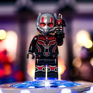 Compatível com Lego Homem-Formiga 3 Vingador Homem-Formiga Vespa Pequena Garota Blocos de blocos de quebra-cabeças Brinquedo de montagem 8OHZ