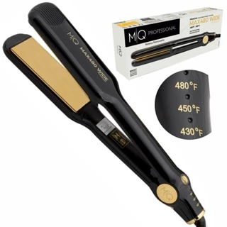 Prancha Max480 Wide Titanium - Black