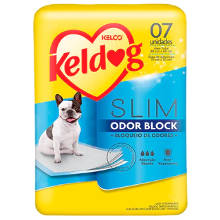 Keldog Tapete Higiênico Slim Ultra Dry Odor Block - 7 un
