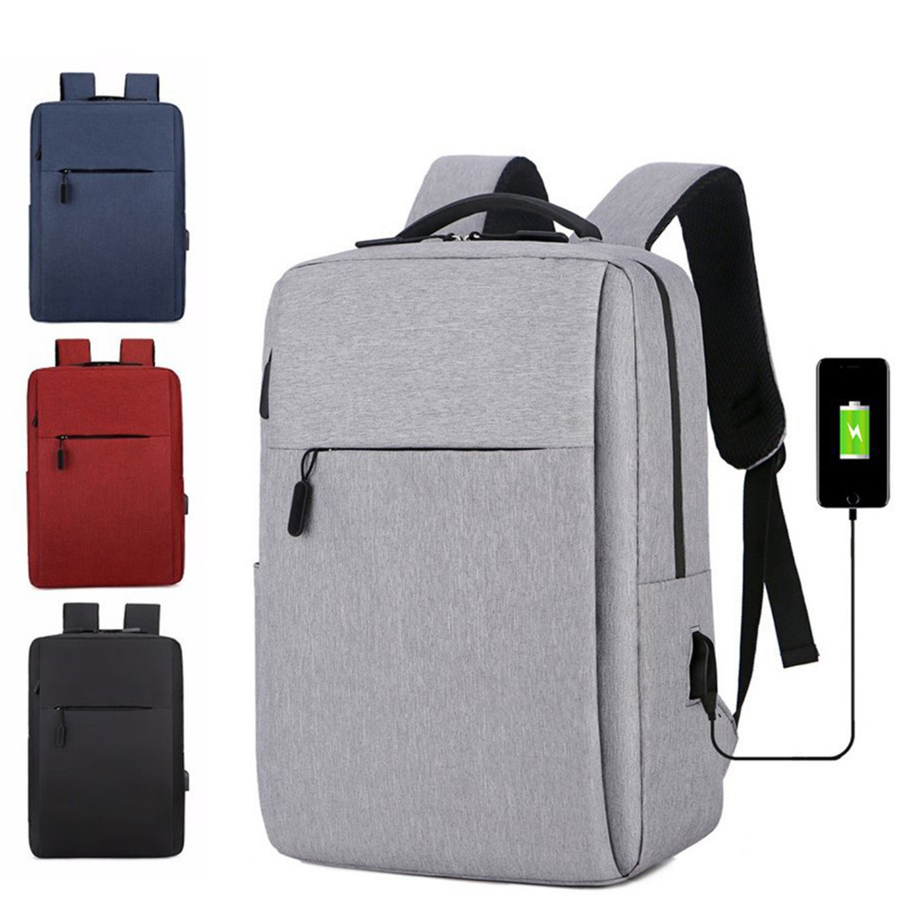 Mochila Masculino Feminino Para Notebook Moda 18l 15.6 Polegadas Fone de ouvido e USB Executiva Moderna 280