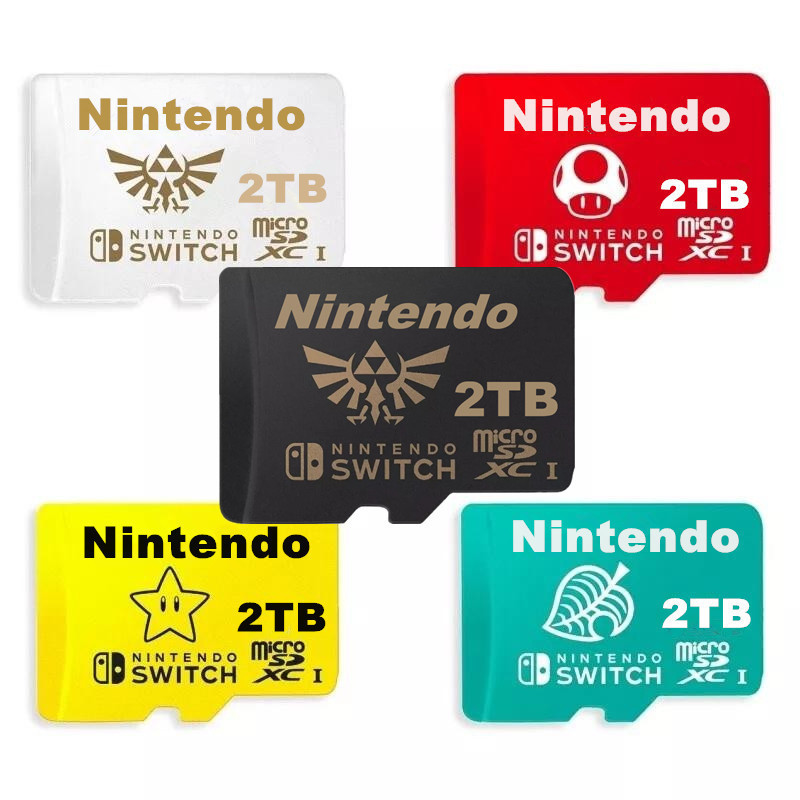 Produto Licenciado NINTENDO 1TB 2TB Super Cartão De Memória Para Câmeras Telefônicas Switch Jogo MP4