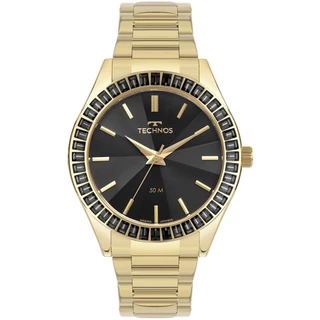 Relógio Technos Feminino Crystal Dourado - 2035MVK/1P