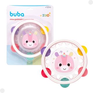 Brinquedo Instrumento Pandeiro Unicórnio Zoo 18826 - Buba