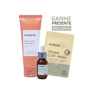 Kit Océane Acne Gel de Limpeza e Ácido Slc. + Presente
