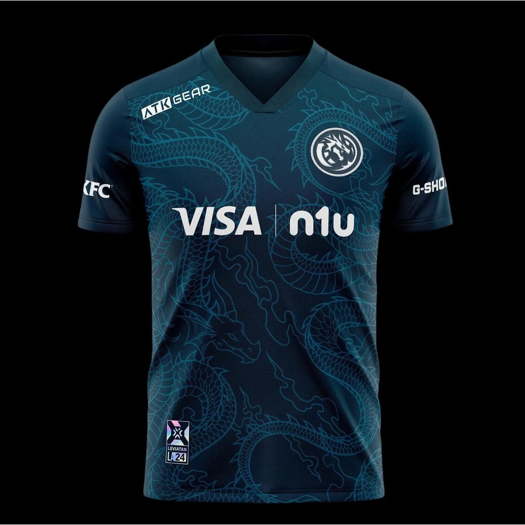2024/25 Nova Equipe Leviathan Jersey Camisetas De Verão Masculinas Esportivas Ao Ar Livre