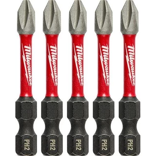 Kit Com 5 Bit Pilha Original Milwaukee Garantia Ferramenta Profissional Para Parafusadeira