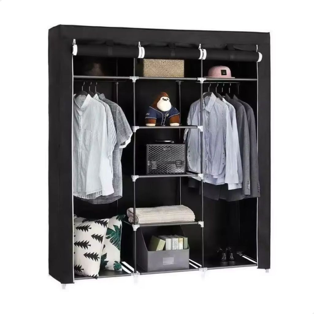 Guarda Roupa Dobrável Organizador De Roupa Armário Grande