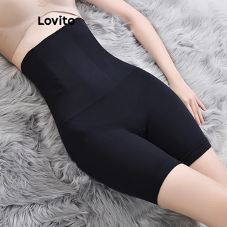 Lovito Shapewear básico liso casual para mulheres LNM75148