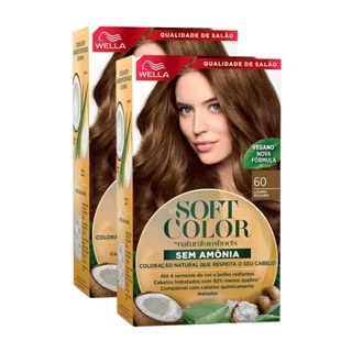 KIT DUO Soft Color Coloração Louro Escuro 60