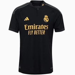 Camisa camiseta do Real Madrid preta dourada - frete gratis