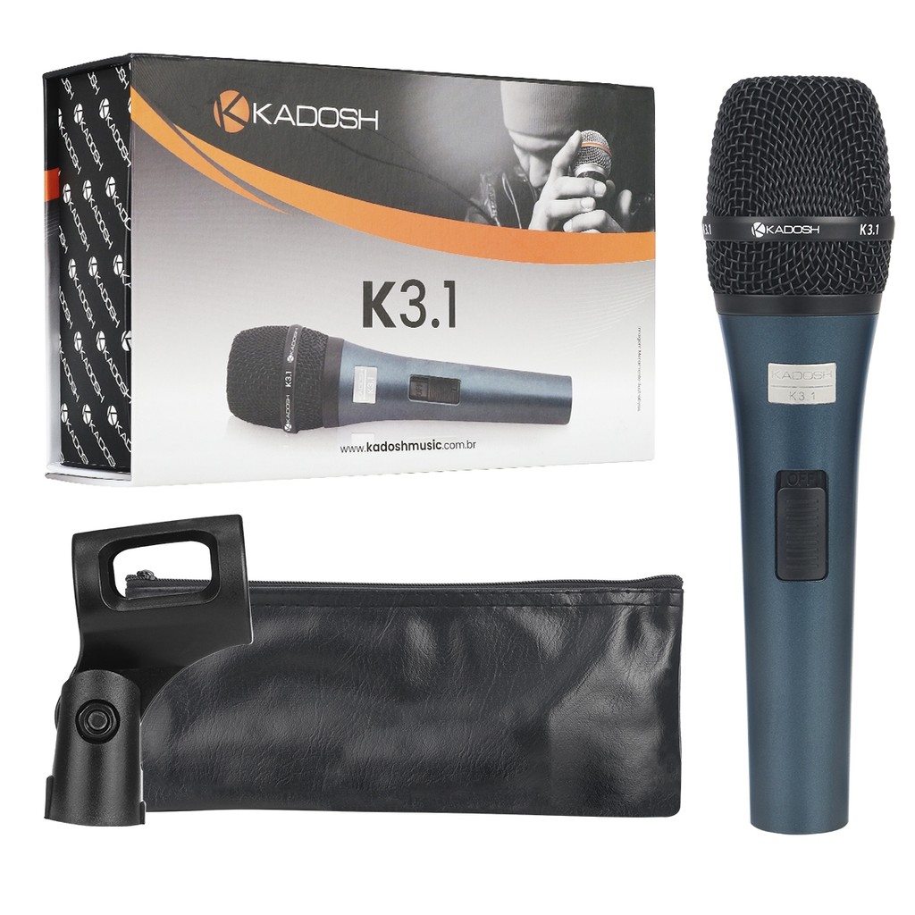 MICROFONE DE MAO E FIO K-3.1 KADOSH