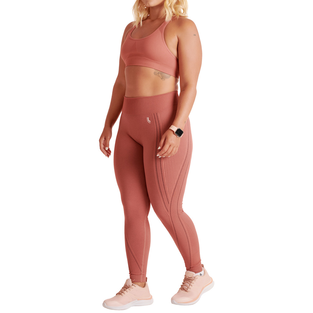 Calça Legging Lupo Max Feminino Academia Cintura Alta Treino zero transparência fitness