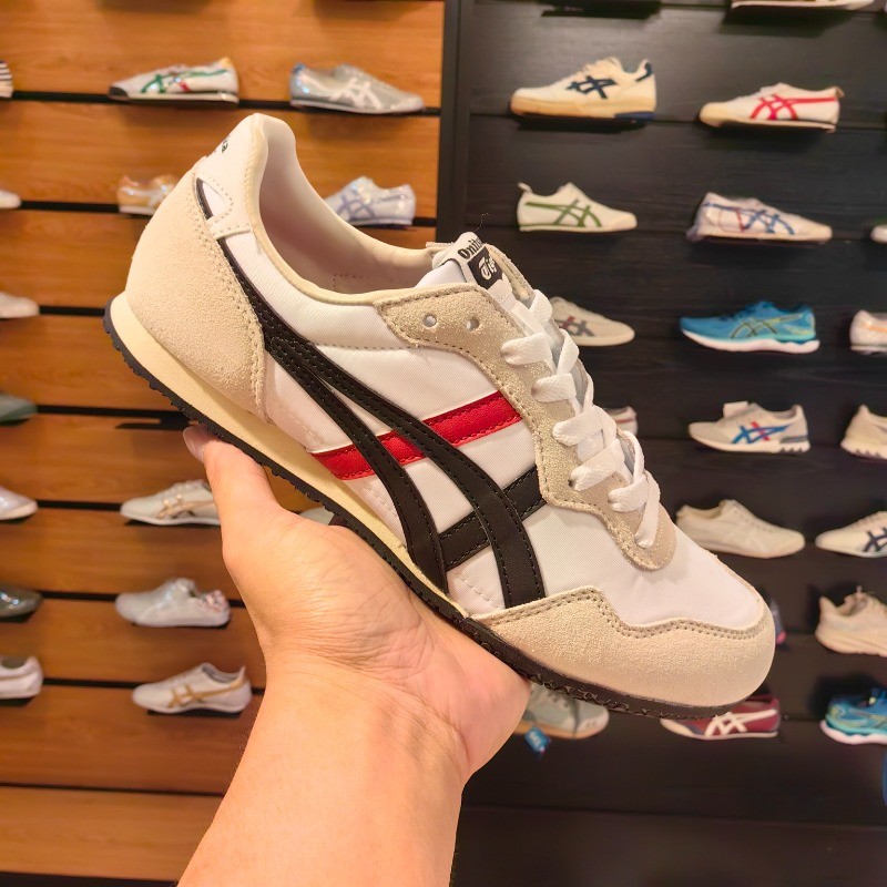 2024 Novos Sapatos Onitsuka Tiger SERRANO Casuais Homens Mulheres Tenis Shopee Brasil