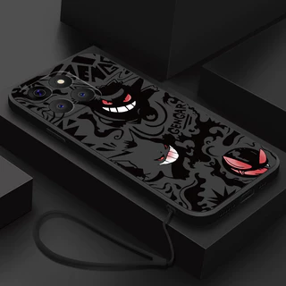 Motorola MOTO G86 G56 Bonito Pokémon Gengar Capa Fosca Durável Resistente A Riscos