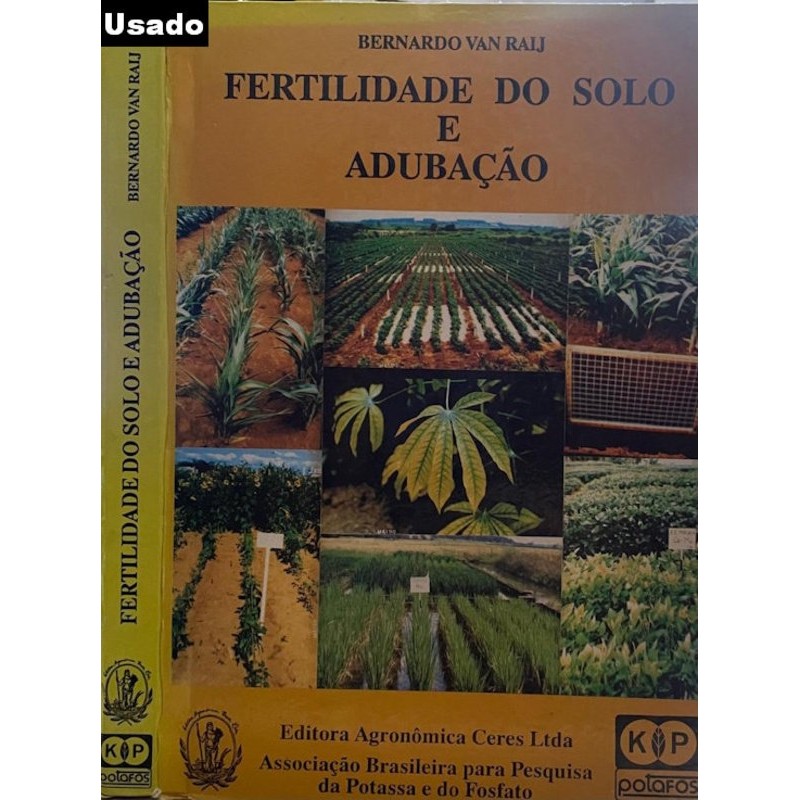 Berbardo Van Raij - Fertilidade do Solo e Adubacao | Shopee Brasil
