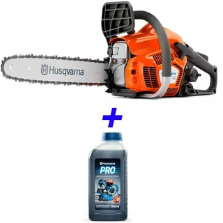 Kit motosserra à gasolina sabre de 16" 125 + Óleo lubrificante para motor PRO - Husqvarna em Oferta na Shopee